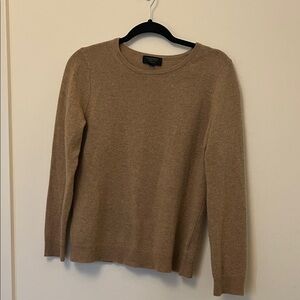 Women’s Tan cashmere  Sweater